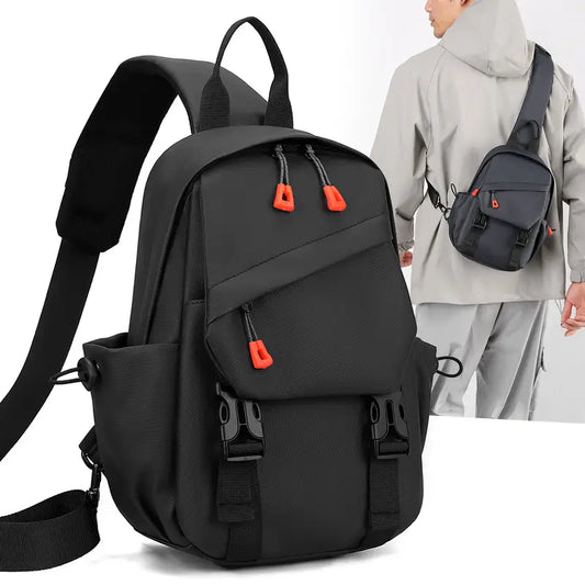 Waterproof Multi-Functional Crossbody Backpack – Large Capacity Travel & Everyday Carry Bag