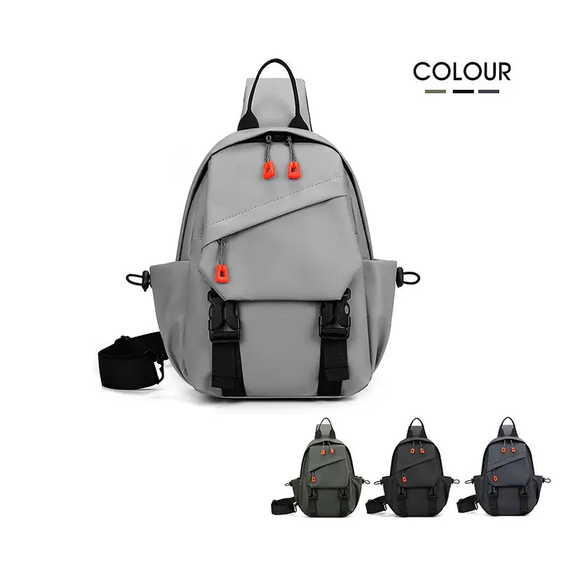 Waterproof Multi-Functional Crossbody Backpack – Large Capacity Travel & Everyday Carry Bag
