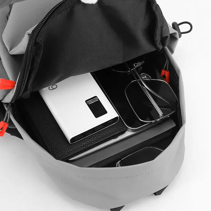 Waterproof Multi-Functional Crossbody Backpack – Large Capacity Travel & Everyday Carry Bag